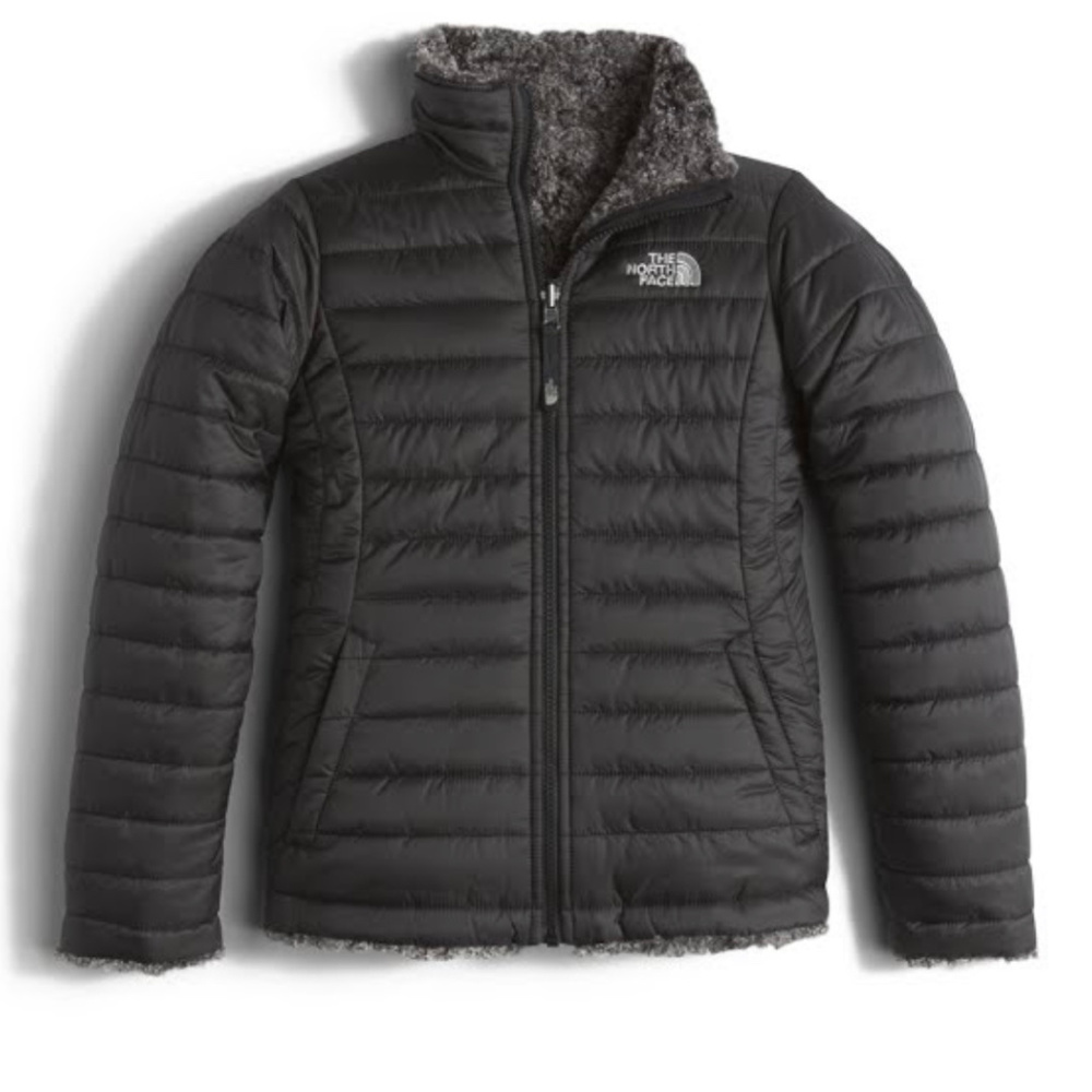 North Face Reversable Mossbud Swirl Jacket
